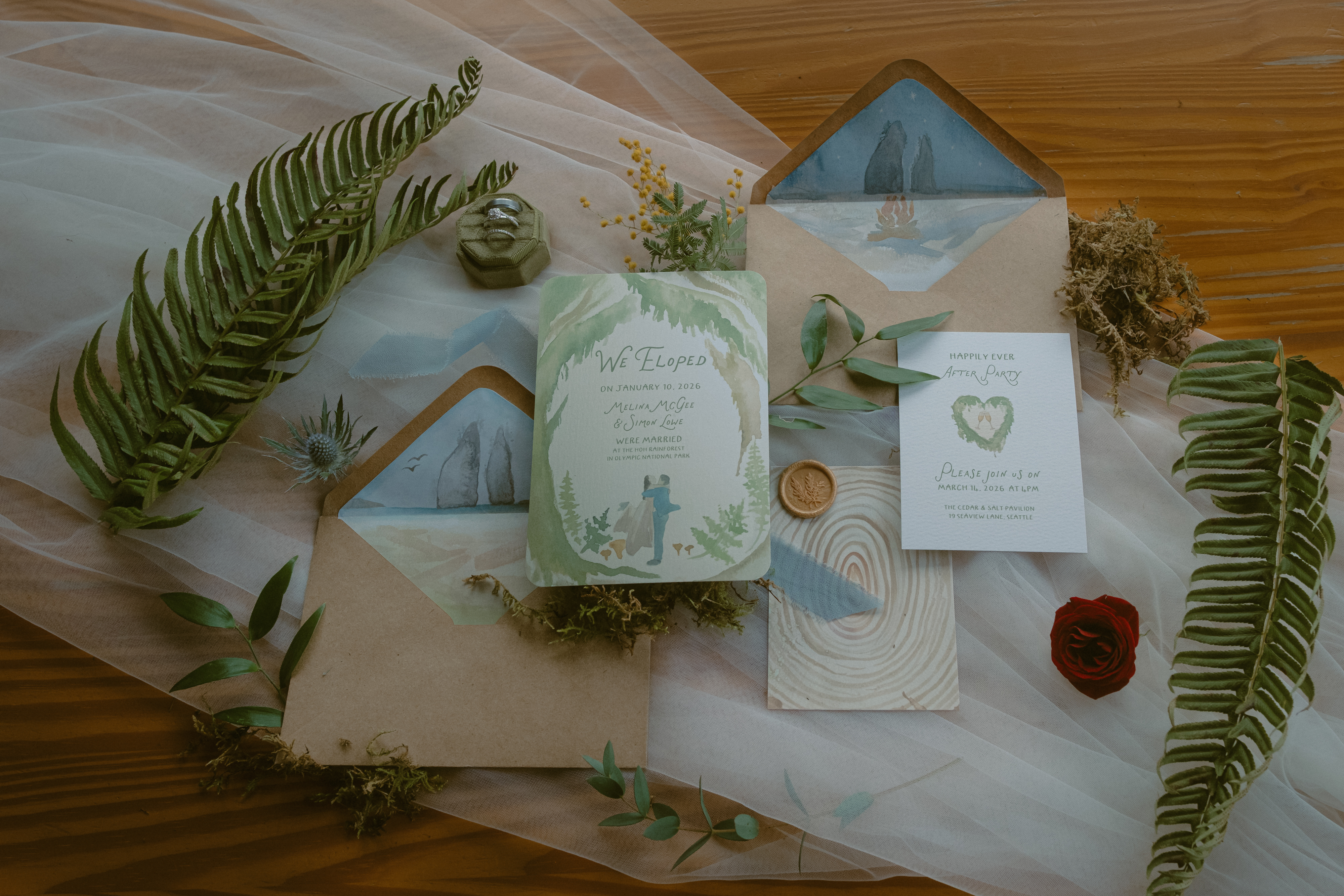 Olympic National Park elopement