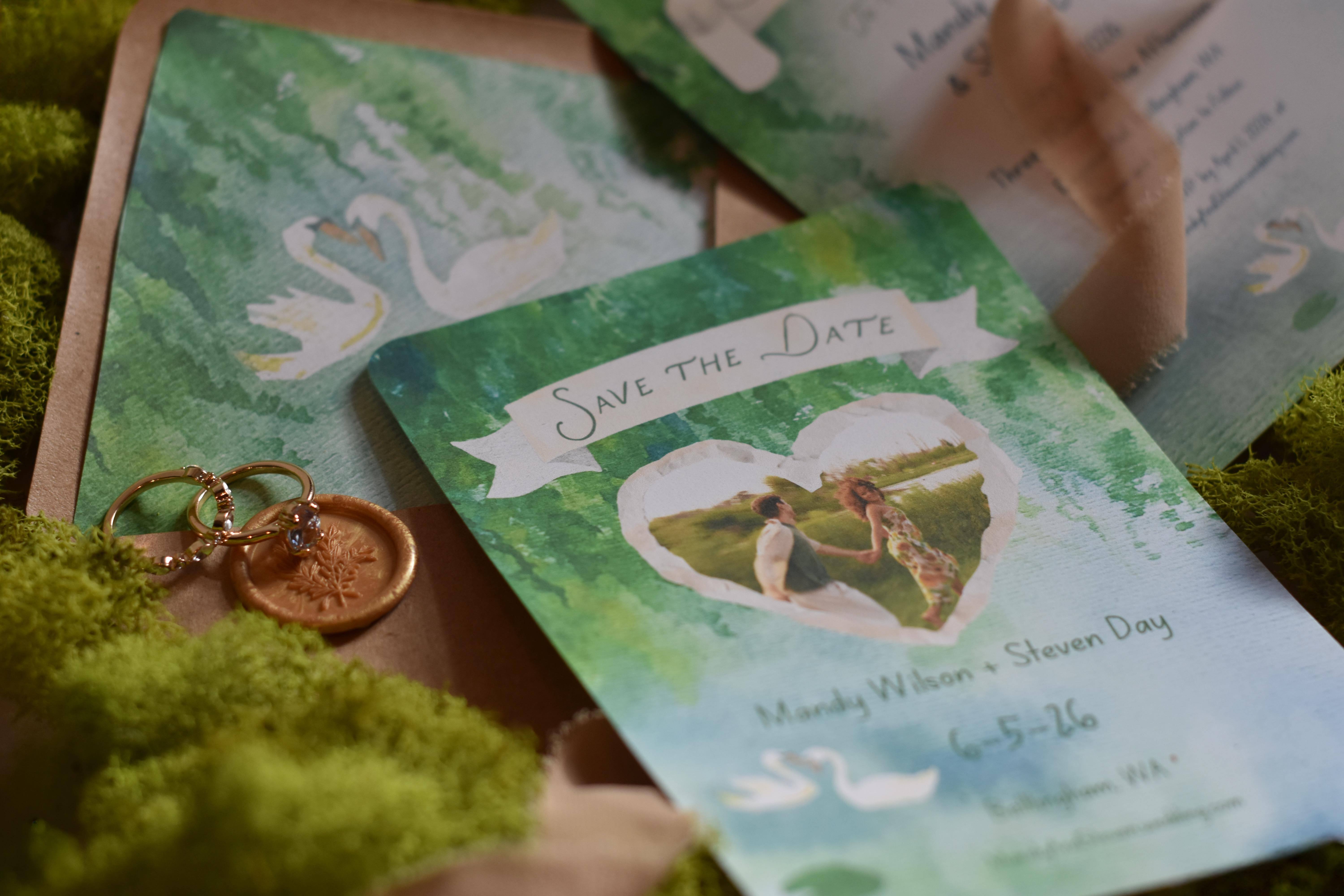 Save the Date Close Up